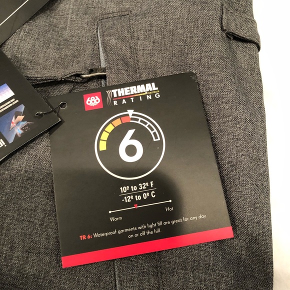 Men's 686 Cargo / Snowboard/ Cold Weather Pants - Picture 5 of 12